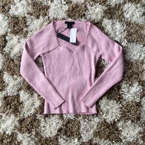 House of Harlow Rib Top